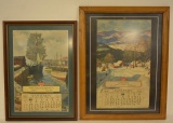 1936 & 1940 International Harvester Calendars