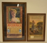 1903 & 1914 McCormick Harvesting Machine Calendars