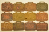 (12) IH Construction Equipment Watch Fobs