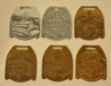 (6) IH Construction Equipment Watch Fobs