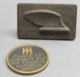 Foundry works Commemorative Paperweights- IH