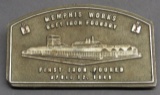 IH Memphis Works First Iron Poured Paperweight