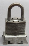 Early Master Lock Dealer Display Paperweight