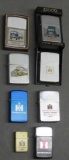 Lot of IH Advertising Lighters - Zippo & Others