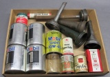 Lot of Various Gas Advertising Banks & Spouts