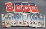 Large Lot of Mobilgas Maps- Various States