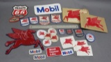 Lot of Mobil Service Station Patches- Mailers!!