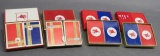 Lot of 4 Mobil Pegasus Double Deck Playing Card Se
