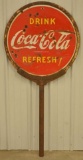 DSP Drink Coca-Cola Sign In Lolipop Frame