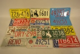 Lot Of 26 Vintage License Plates