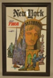 TWA New York Advertising Poster