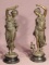 Pair of Maidens with Fish & Birds from Hunting.