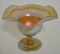 Tiffany Gold Favrile Flower Form Compote