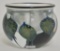 2001 David Lotton Art Glass Paperweight Vase