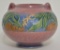 Roseville Pottery Baneda Red Handled Bowl #235-5