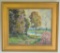 Paul Conner Indiana Spring Landscape Oil On Canvas