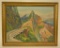 N. Rapue Mountain Highway Oil On Canvas