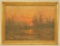 John Olsen Hammerstadt Sunset Oil on Canvas