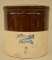 Vintage Ace-High Brand Stoneware 2 Gallon Crock