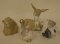 Lot Of Four Lladro Animal Figurines