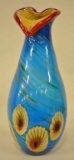 Large Cristalieria Murano Glass Vase