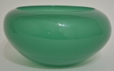 Steuben Large Jadeite Console Bowl