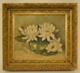 Unsigned Floral Still Life Oil Painting