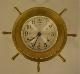 Brass Seth Thomas German Movement Ships Clock