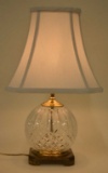 Waterford Crystal Lismore Boudoir Lamp With Shade