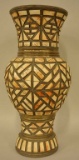 Large Moroccan Camel Bone Vase