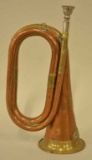 Vintage MGM Studios Prop Copper & Brass Bugle