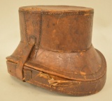 Antique Stove Pipe Hat w/ Original Carrying Case