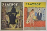 Playboy Magazines Vol 2 #5 & 6 1955 Nice Condition