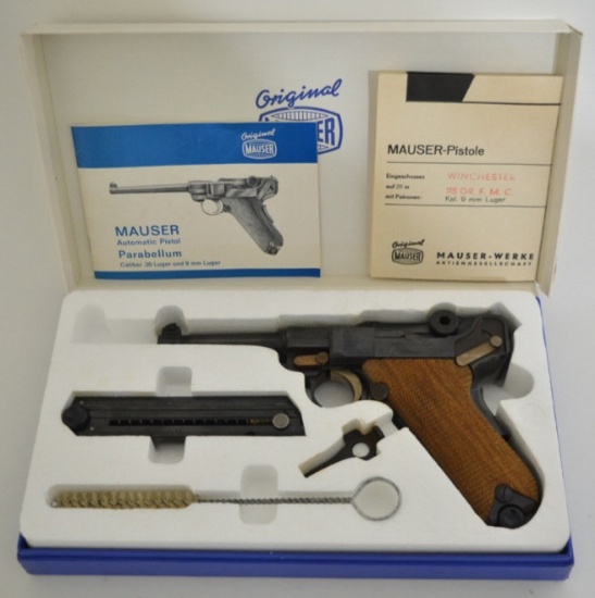 Mauser P-08 9mm Luger Pistol MIB