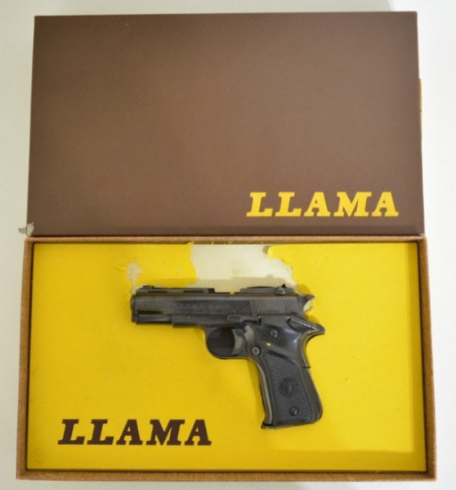 Llama Model XV .22 LR Semi-Auto Pistol MIB
