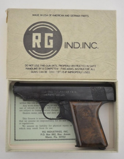 RG Ind. Model RG 42 .25 Cal. Semi-Auto Pistol MIB