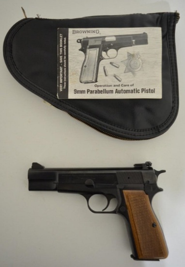 Browning High Power 9mm Semi-Auto Pistol
