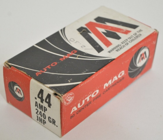Box Of 50 CDM Auto Mag .44 AMP Bullets