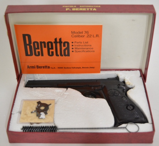 Beretta Model 76 .22 LR Semi-Auto Pistol MIB