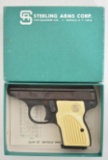 Sterling Arms Corp.25 Cal Semi-Auto Pistol MIB