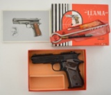 Llama Model XV .22 LR Cal. Semi-Auto Pistol MIB