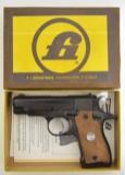 Garcia FI Model D .380 Cal. Semi-Auto Pistol W/Box