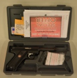 Ruger MK III .22 Cal Pistol with Case