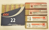 900 Rounds Of 22 Long Rifle Cartridges In Boxes