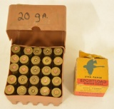 Vintage 20ga & 410ga Shot Gun Cartridges