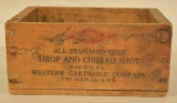 Vintage Western Lead Air Rifle Shot Ammo Crate