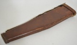 Vintage Leather Leg Of Mutton Shotgun/Rifle Case