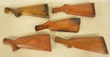 Mixed Lot Of Five Wood Rifle/Shotgun Stocks