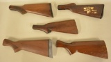 Mixed Lot Of Five Wood Rifle/Shotgun Stocks