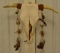 Decorated Cow Wall Hanging Skull